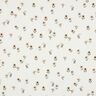 Cotton Jersey Sweet Flowers Digital Print | Poppy Fabrics – ivory/caramel,  thumbnail number 1