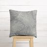 Decor Fabric Jacquard Leaf contours – grey,  thumbnail number 7