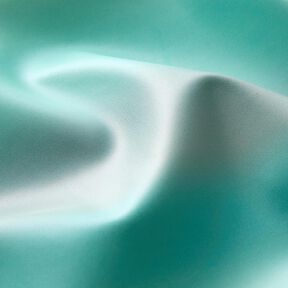 Raincoat fabric colour gradient – aqua blue/blue grey, 
