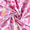 Cotton Jersey Leopard with Golden Spots | Glitzerpüppi – white/purple,  thumbnail number 3