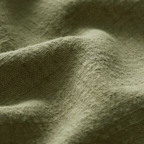 Linen look cotton fabric – olive, 
