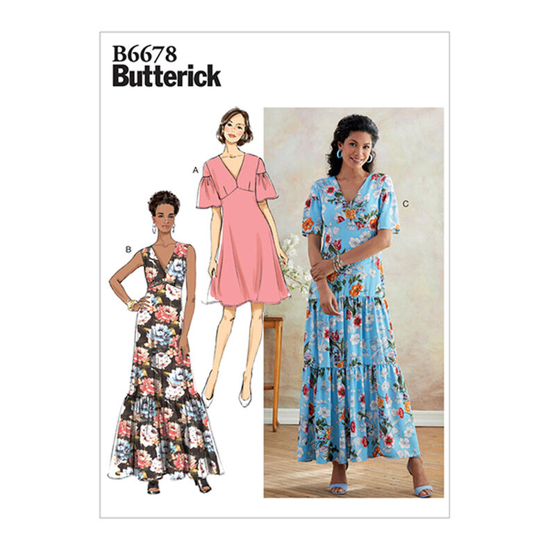 Dress, Butterick B6678 | 40-48,  image number 1
