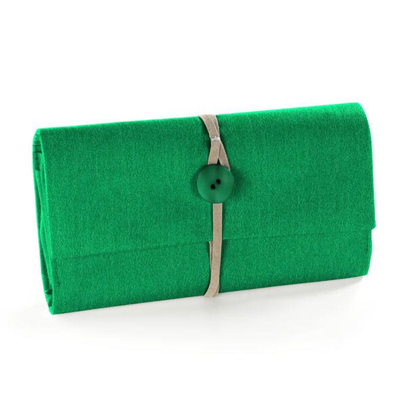 Felt 90 cm / 3 mm thick – grass green,  image number 4