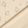terry cloth jersey little birds – almond,  thumbnail number 4