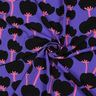 LENZING™ ECOVERO™ viscose fabric  Poppies | Nerida Hansen – lilac/black,  thumbnail number 3
