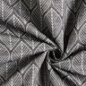 Decor Fabric Jacquard Leaves – anthracite,  thumbnail number 4