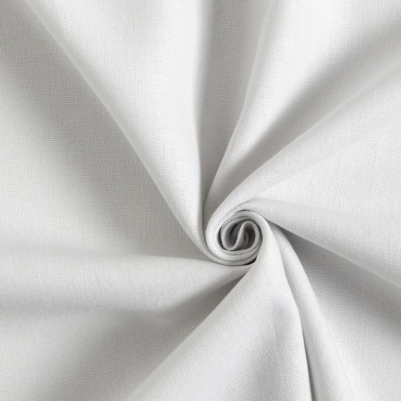 pure heavy linen Plain – misty grey,  image number 1