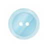 Basic 2-Hole Plastic Button - light blue,  thumbnail number 1