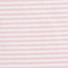 Cotton Cretonne casual stripes – light pink/white,  thumbnail number 1