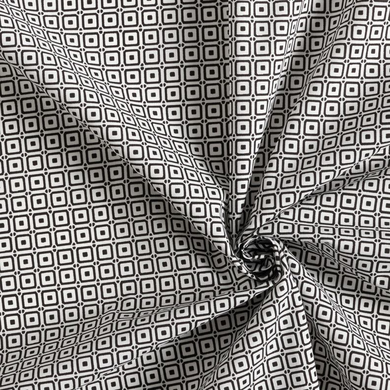 Shirt fabric square – black/white, image number 3