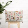 Decor Fabric Half Panama cakes and tarts – light beige/pink,  thumbnail number 7