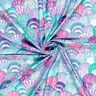 Swimsuit Fabric UPF50 Shells – aqua blue/blue lilac,  thumbnail number 3