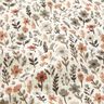 Double Gauze/Muslin Autumn Flowers – offwhite,  thumbnail number 2