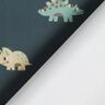 Raincoat Fabric happy dinosaurs Digital Print – granite,  thumbnail number 5