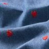 Chambray  – denim blue/fire red,  thumbnail number 2
