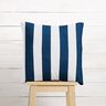 Decor Fabric Cotton Twill stripes – white/indigo,  thumbnail number 7