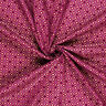 Cotton Poplin festive tiles – berry/gold,  thumbnail number 3