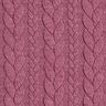 Cabled Cloque Jacquard Jersey – raspberry,  thumbnail number 1