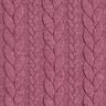 Cabled Cloque Jacquard Jersey – raspberry,  thumbnail number 1