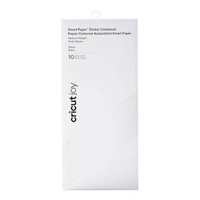 Cricut Joy Smart Sticker Cardstock [14x33 cm] | Cricut – white, 
