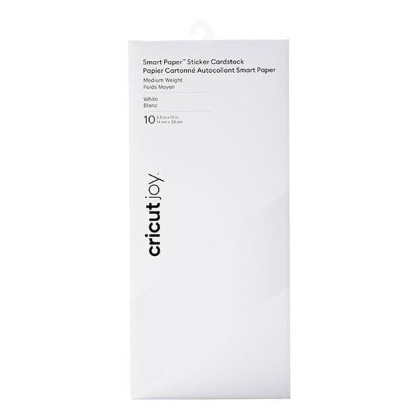 Cricut Joy Smart Sticker Cardstock [14x33 cm] | Cricut – white,  image number 1