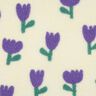 Teddy Fur Tulips | Poppy Fabrics – ivory,  thumbnail number 1