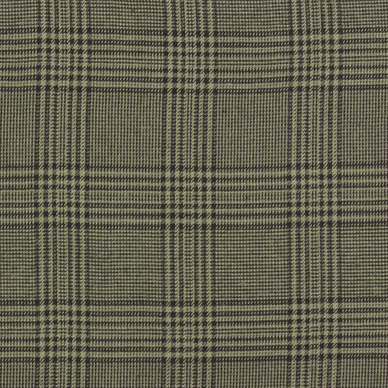 viscose fabric Glen Plaid – olive,  image number 1