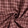 Plaid Wool Blend – brown/dark dusky pink,  thumbnail number 4