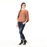 Plain crinkle lightweight blouse fabric – bronze,  thumbnail number 4