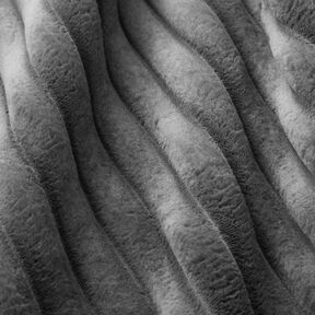 Upholstery Fabric Fur stripes – elephant grey, 