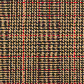 Glen Plaid Cotton Coating Fabric – mocca, 