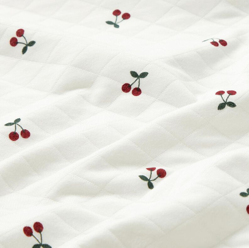 Doubleface Cherries – ivory, image number 2