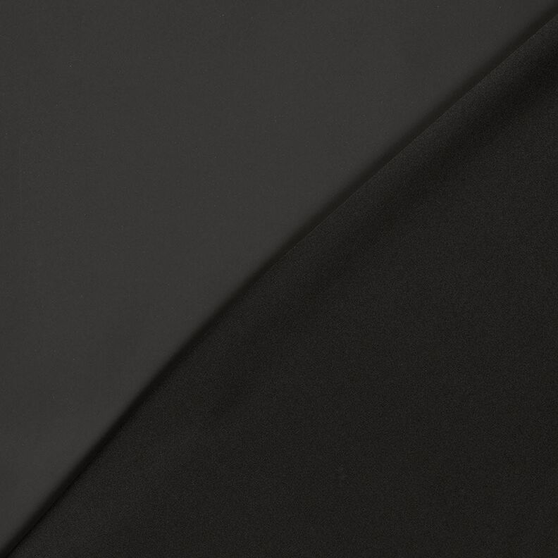 Plain raincoat fabric – black,  image number 4