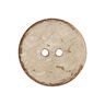 Basic Chalky 2-Hole Coconut Button - beige,  thumbnail number 1