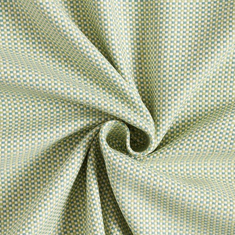 Decor Fabric Jacquard Plain Texture – green,  image number 3
