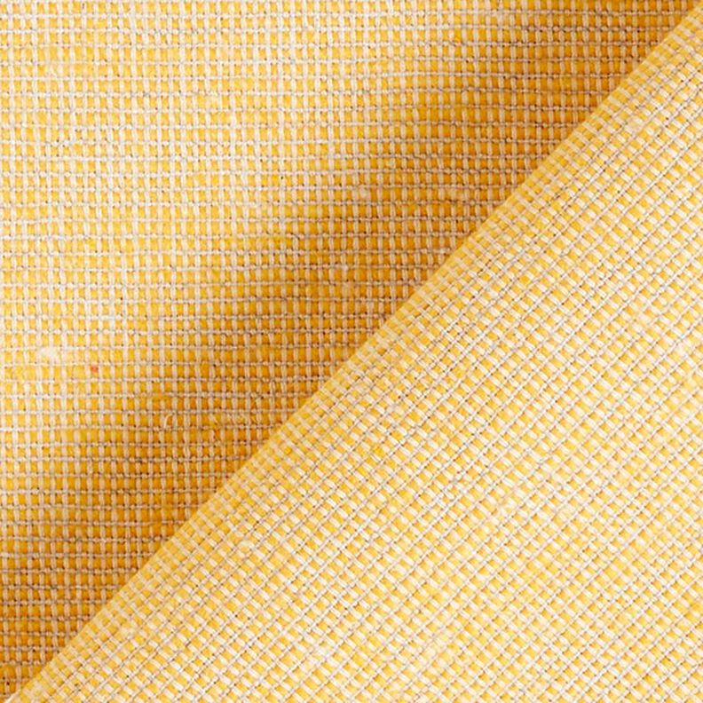 Decorative fabric, ribbed texture, recycled – sunglow,  image number 3