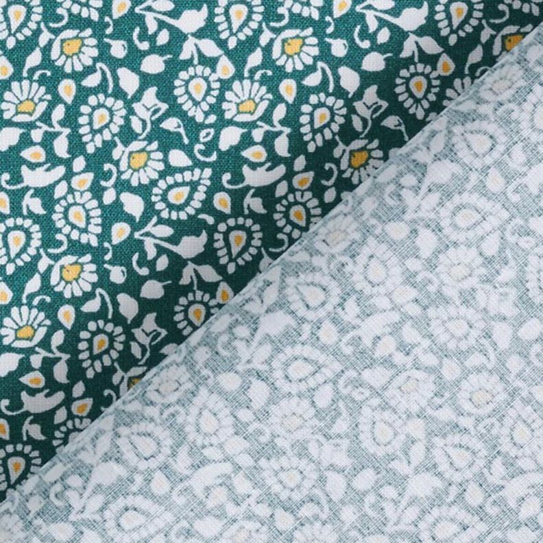 Cotton Cretonne Small Paisley – green,  image number 4