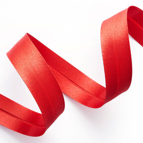 Bias binding Satin [20 mm] – red, 