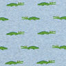 Alpine Fleece cheeky crocodile Mottled – light wash denim blue,  thumbnail number 1
