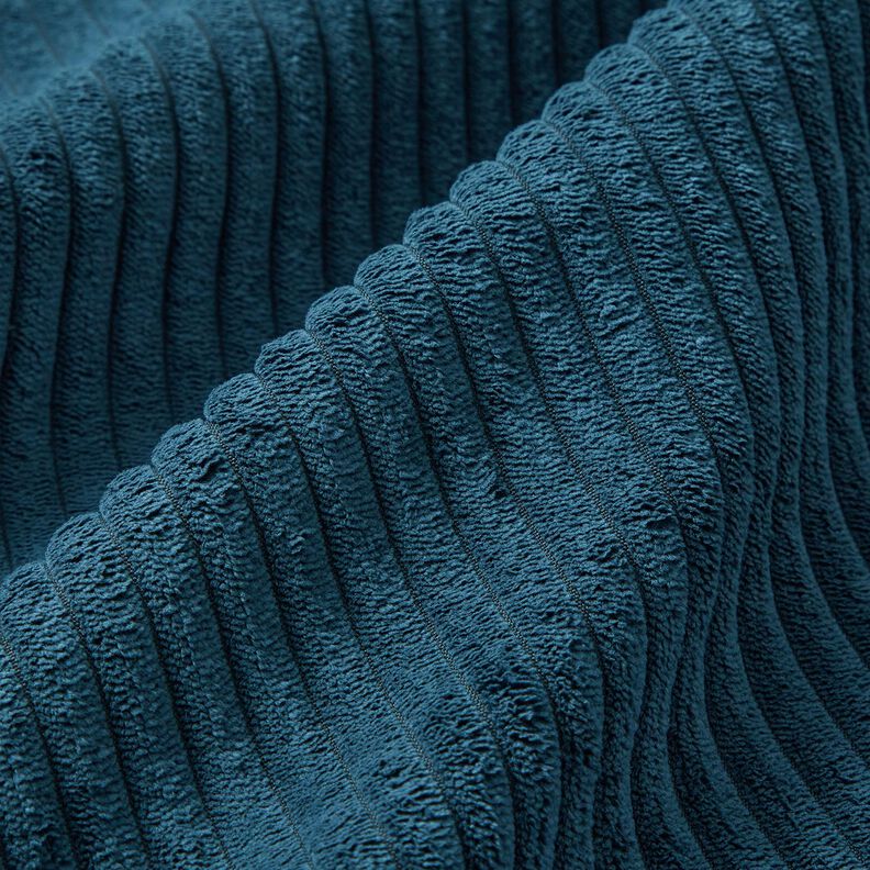 Upholstery Fabric soft corduroy – midnight blue, image number 3