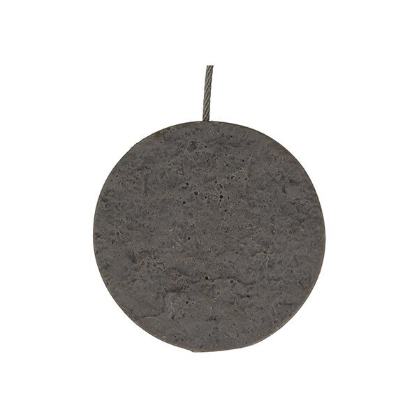 Stone Tiebacks with Magnetic Closure [21,5cm] – grey,  image number 2