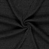 Super soft rib knit plain – black,  thumbnail number 3