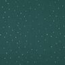 Double Gauze/Muslin Rectangle Foil Print | Poppy Fabrics – blue spruce/metallic gold,  thumbnail number 1