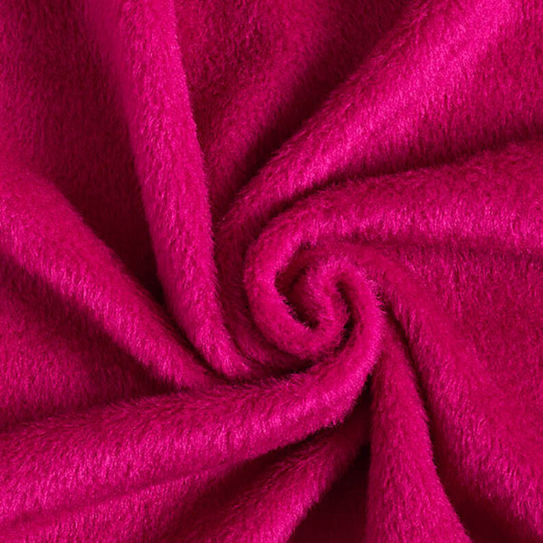 Plain Fluffy Coating Fabric – grape,  image number 1