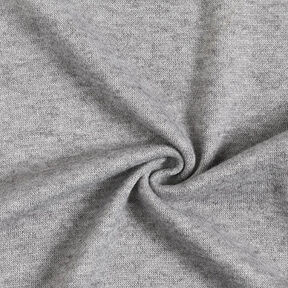 Knit Fabric Viscose Blend Mottled – silver grey, 