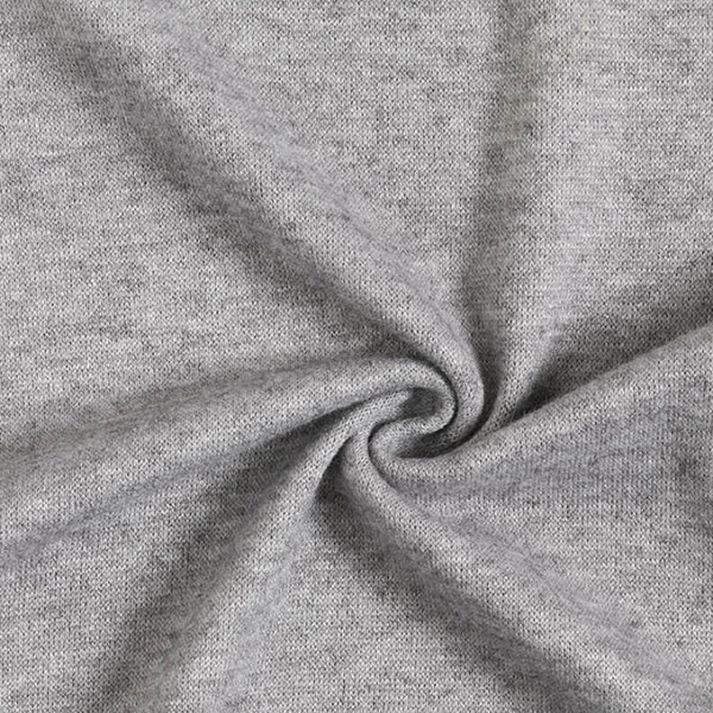 Knit Fabric Viscose Blend Mottled – silver grey,  image number 1