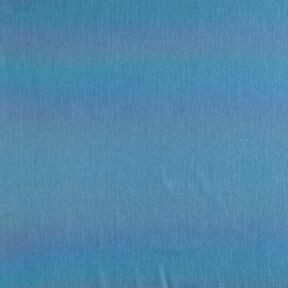 Chambray Rainbow Shimmer Foil Print | Poppy Fabrics – denim blue/colour mix, 