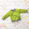 Light French Terry Plain – lime green,  thumbnail number 5