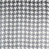 Houndstooth metallic shiny metallic viscose blend – black/white,  thumbnail number 1