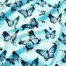Cotton Jersey Butterfly splashes | Glitzerpüppi – ice blue,  thumbnail number 1